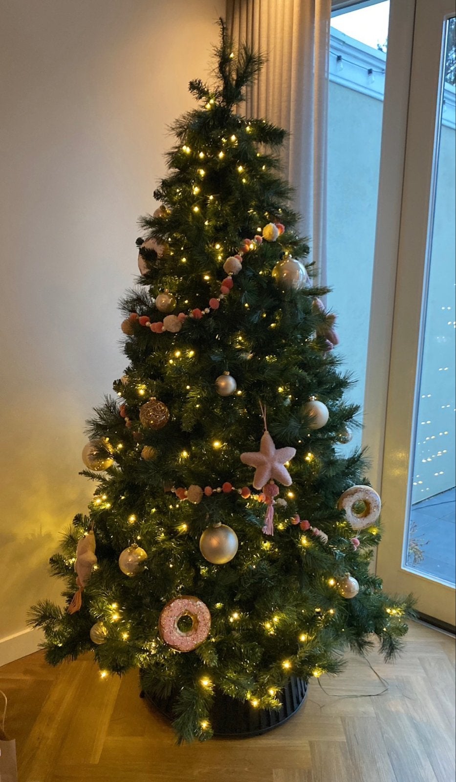 Kerstboom, kunst incl. Verlichting, Diversen, Ophalen