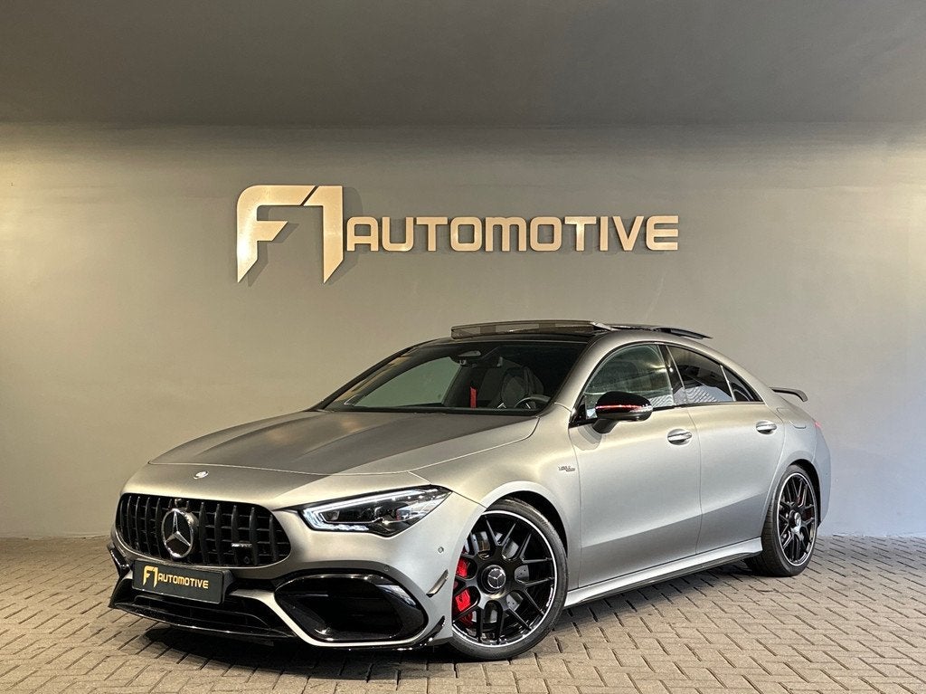 Mercedes-Benz CLA-klasse AMG 45 S 4M+ Pano|Memory|HuD|In.BTW, Auto's, Mercedes-Benz, Bedrijf, Te koop, CLA, 360° camera, 4x4, ABS