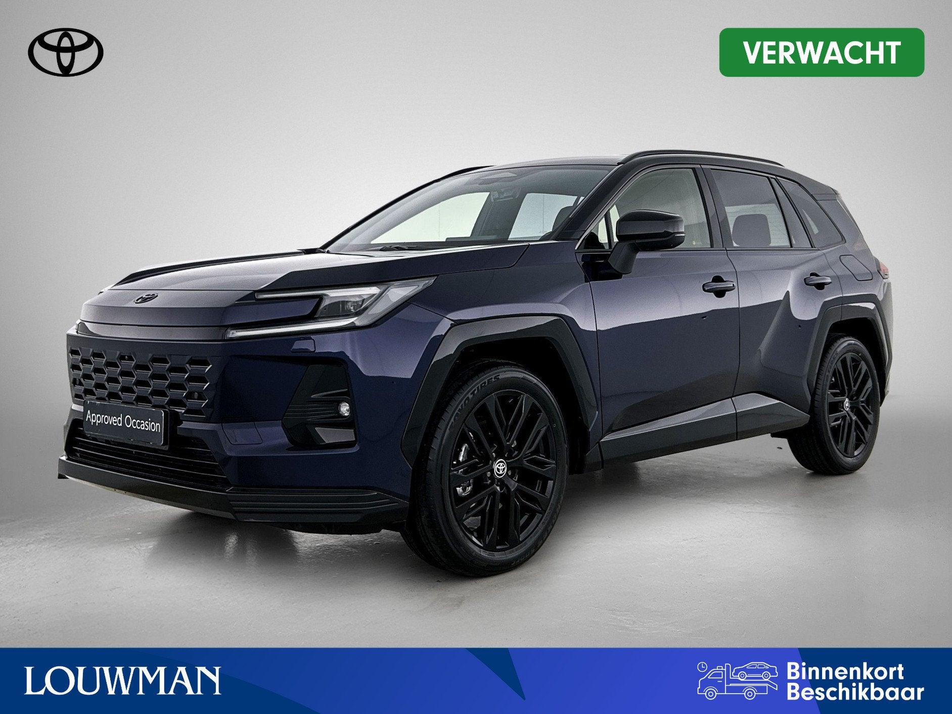Toyota RAV4 2.5 Hybrid AWD 200 First Edition | Nieuw Model |, Auto's, Automaat, 12 maanden, Gebruikt, Zwart