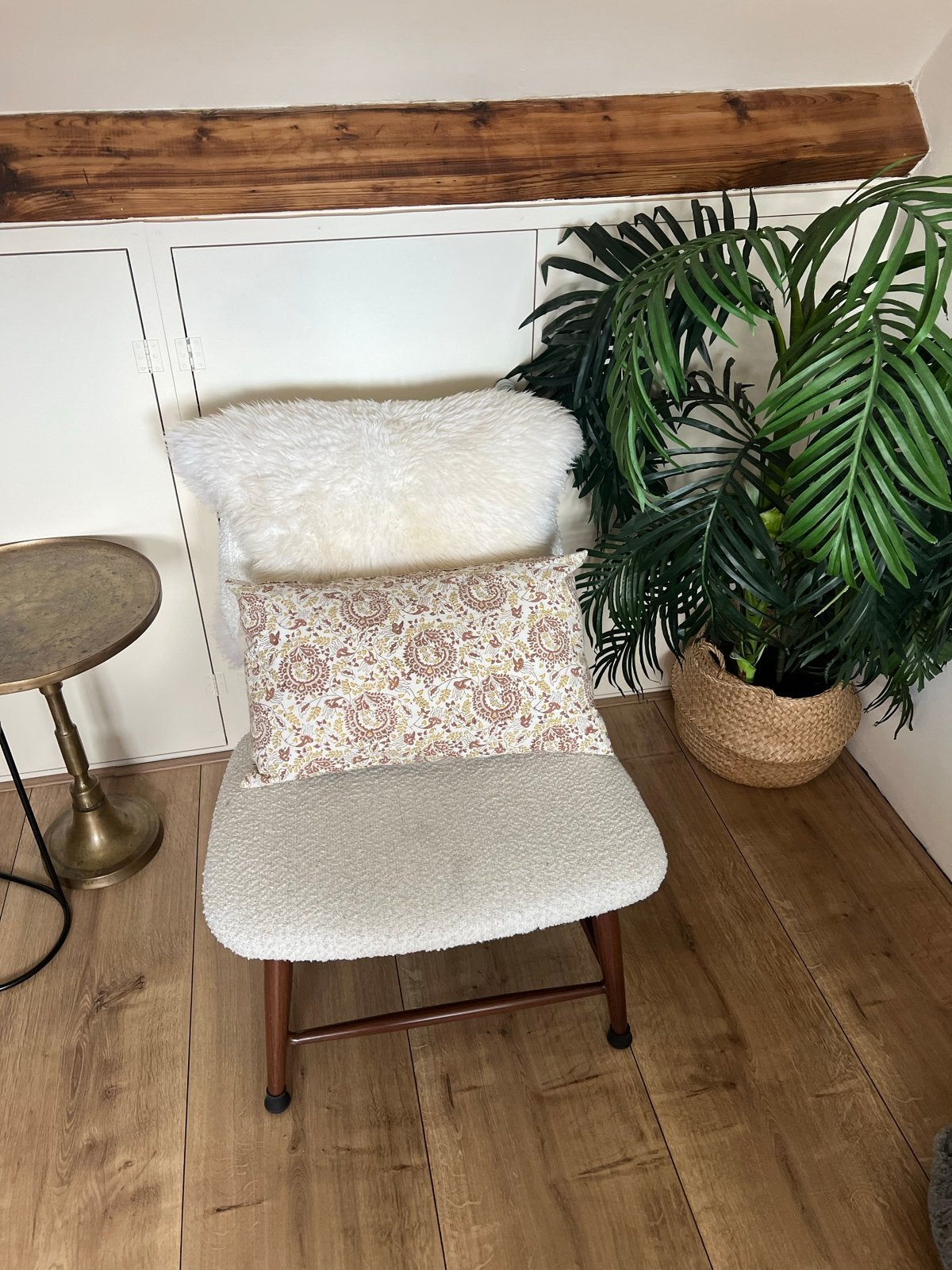 Teddy Stof Fauteil, Huis en Inrichting, Stoelen, Ophalen, Wit, Zo goed als nieuw, Eén