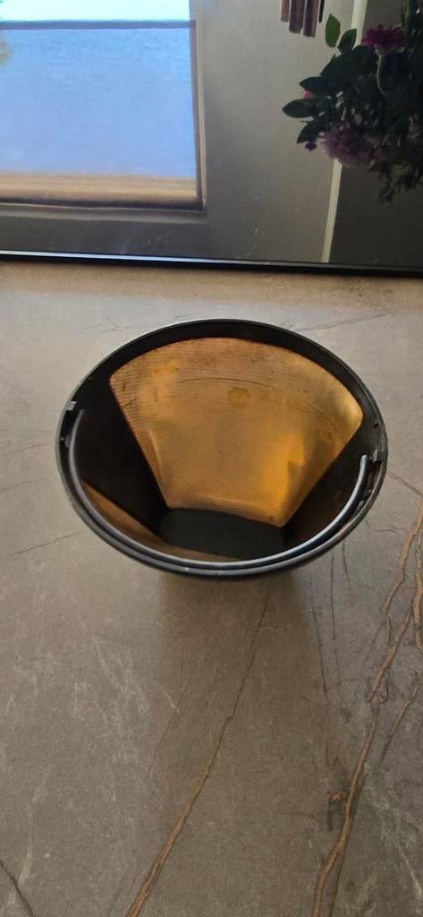 D.E.Permanente  Koffiefilter Goudkleurig, Goud, Ophalen of Verzenden, Metaal, Overige merken