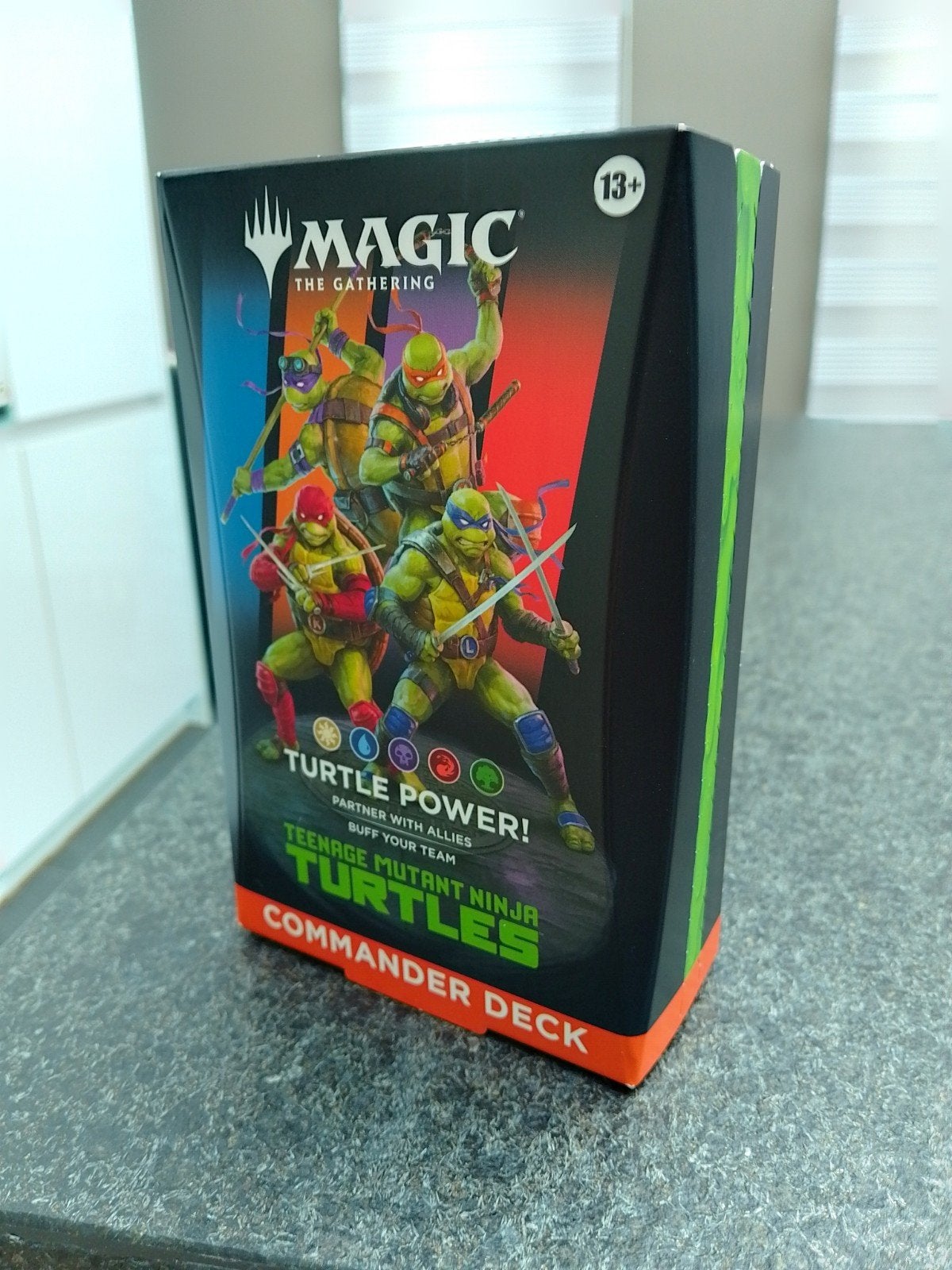 NEW MTG Precon - TMNT: Turtle Power! SEALED!, Hobby en Vrije tijd, Ophalen of Verzenden, Nieuw, Speeldeck