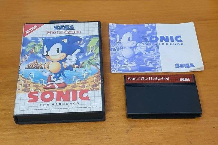 Sonic the Hedgehog Sega Master System, Spelcomputers en Games, Avontuur en Actie, Gebruikt, 1 speler, Ophalen of Verzenden