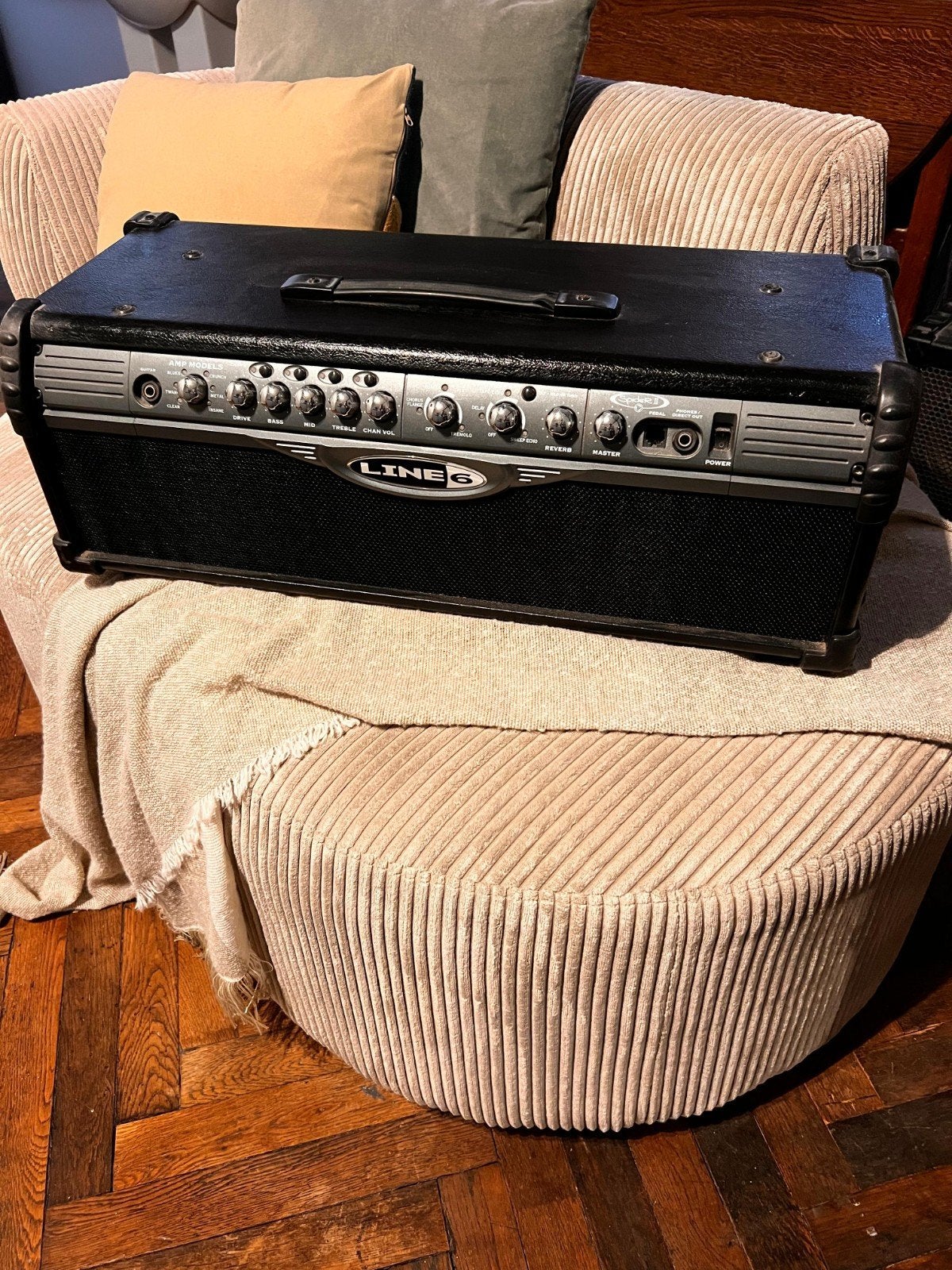 Line 6 Spider II 150W Top-versterker (zonder cabinet), Ophalen