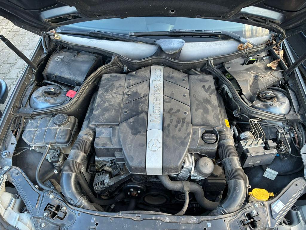 Mercedes-Benz CLK 2.6 Clk240 Coupe AUT 2002 Blauw, Auto's, Automaat, Achterwielaandrijving, 2597 cc, Particulier