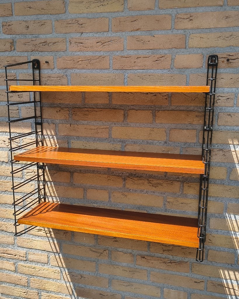 Vintage teak Tomado boekenrek - Mid-century design, Gebruikt, Ophalen of Verzenden, Tomado, Onbekend