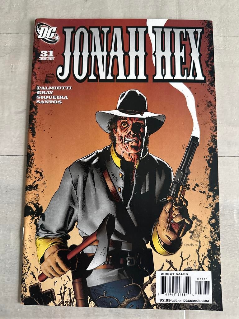 Jonah Hex #31 DC Comics - Juli 2008, Boeken, Eén comic, Ophalen of Verzenden, Zo goed als nieuw, Amerika