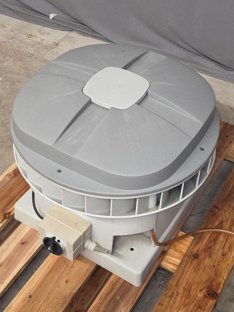 J.E. Stork air zehnder dak ventilator / afzuiger ±1500 m³/u, Ophalen of Verzenden, Gebruikt, Afzuiger