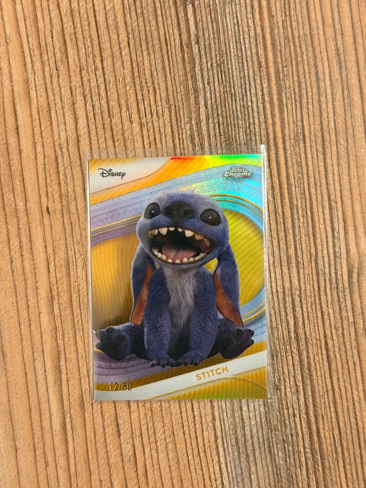 Disney Topps Chrome Stitch Plaatje - 12/50, Ophalen of Verzenden, Zo goed als nieuw, Plaatje