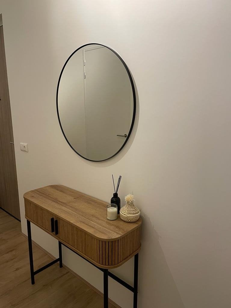 Sidetable / wandtafel hout, Ophalen, Zo goed als nieuw, 100 tot 125 cm, Minder dan 100 cm