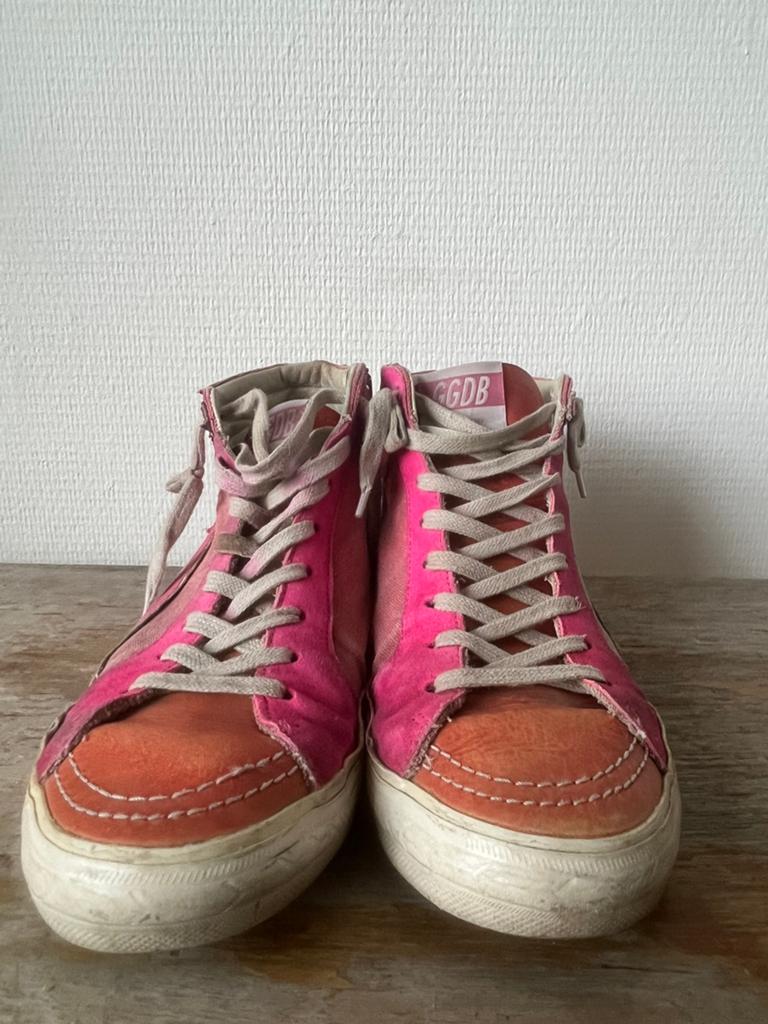 Golden Goose GGDB Sneakers, Ophalen of Verzenden, Sneakers of Gympen, Roze, Gedragen