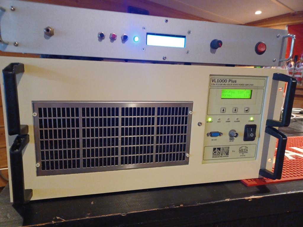 Cte vl 1000  goedkoopste 1 kw, Ophalen, Gebruikt, Zender en Ontvanger
