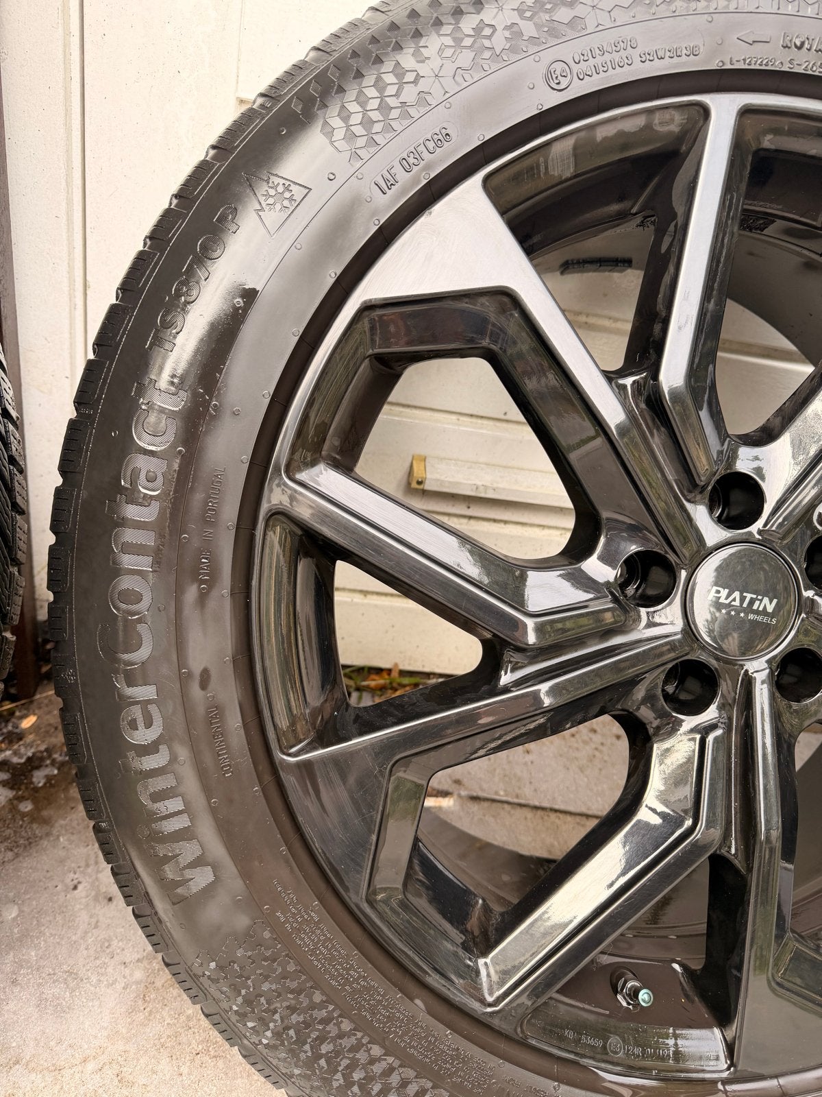 Volvo XC90/XC60 Platin 19 inch velgen met winterbanden, Ophalen, Gebruikt, Volvo