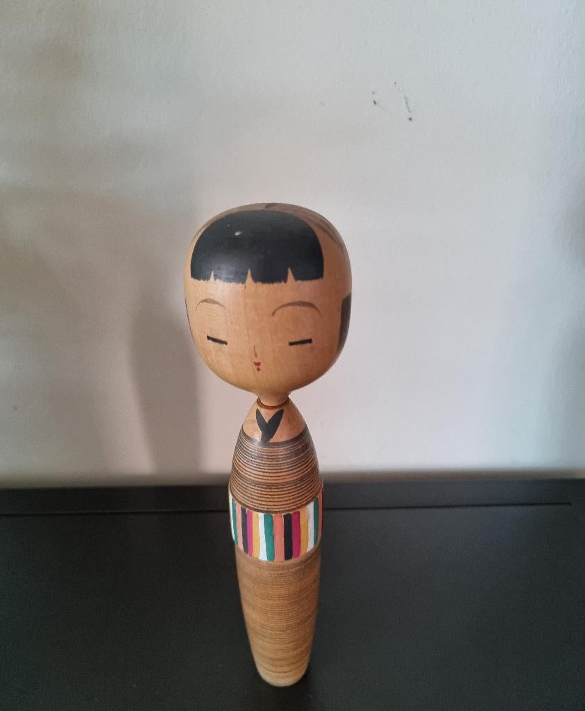 Mooie Yūshū sakuhin jushō Kokeshi, Antiek en Kunst, Verzenden