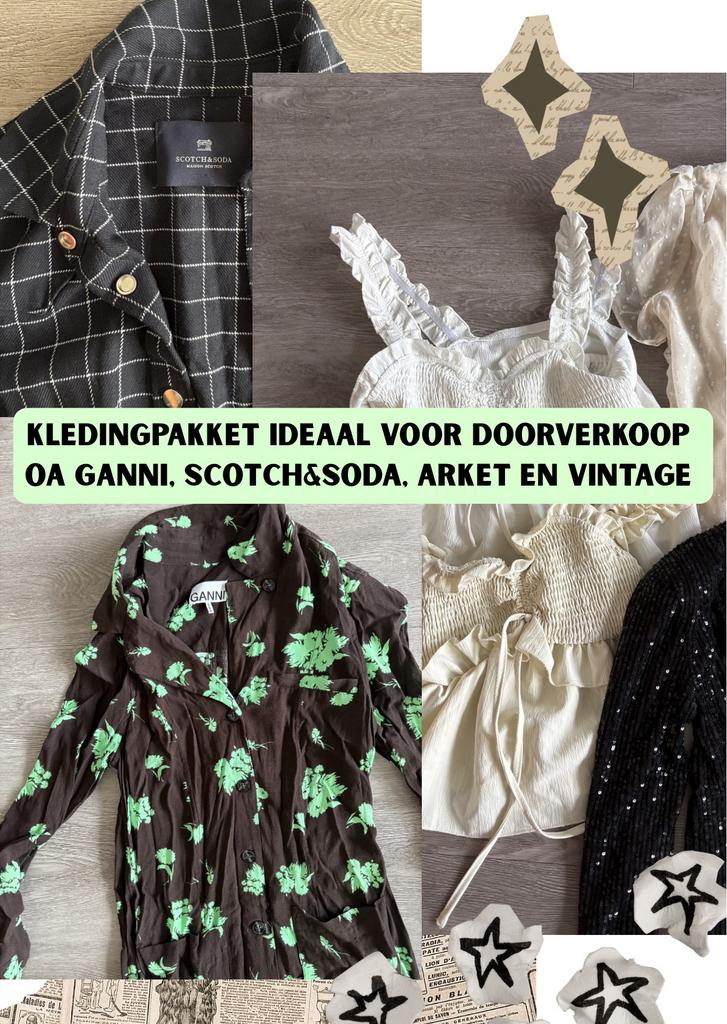 Pakket dameskleding oa Ganni, Scotch&Soda, Arket, Vintage, Kleding | Dames, Blouses en Tunieken, Ophalen of Verzenden, Zo goed als nieuw