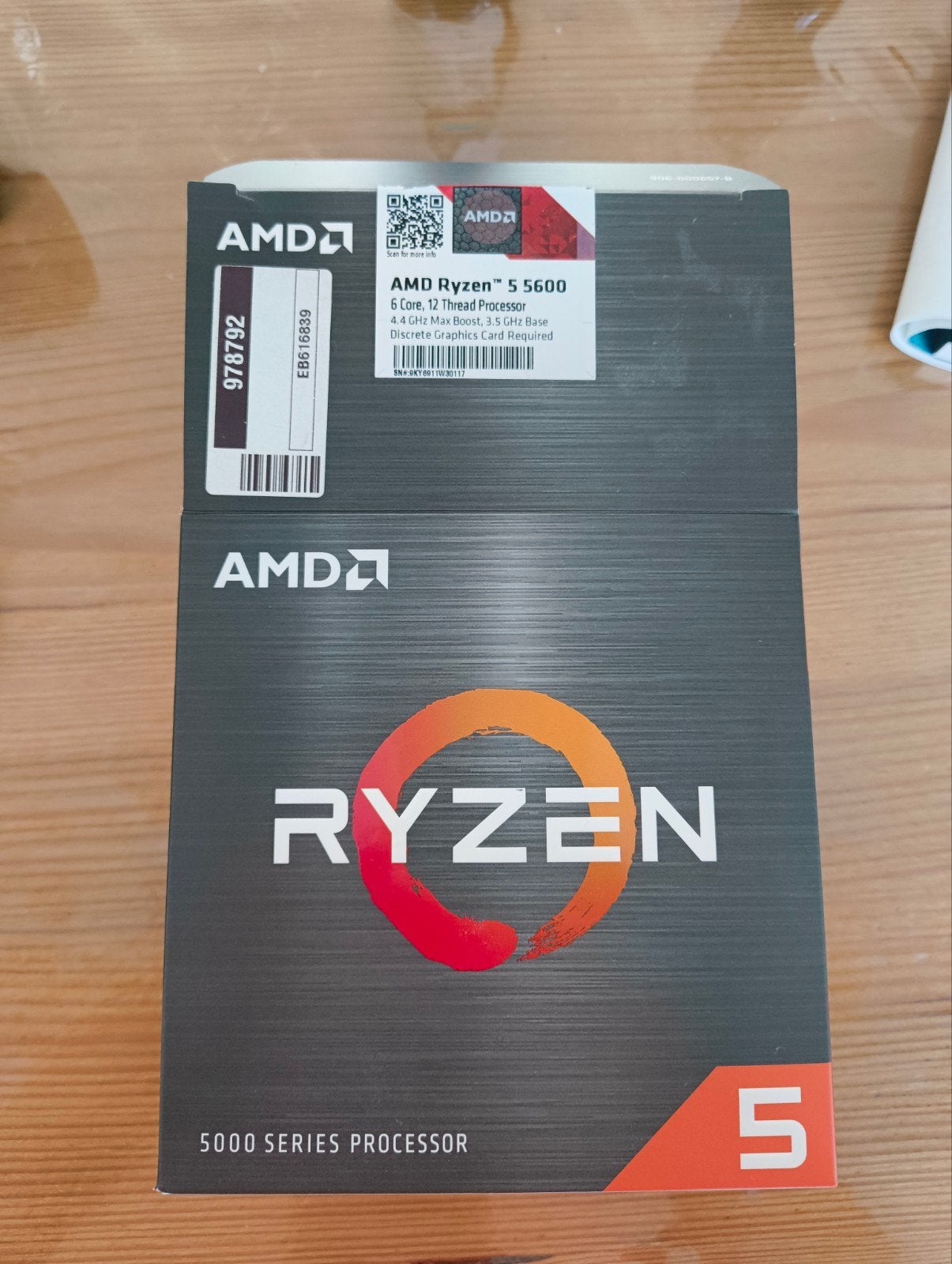 AMD Ryzen 5 5600 Processor, Computers en Software, Processors, 6-core, Nieuw, Ophalen of Verzenden, AM4