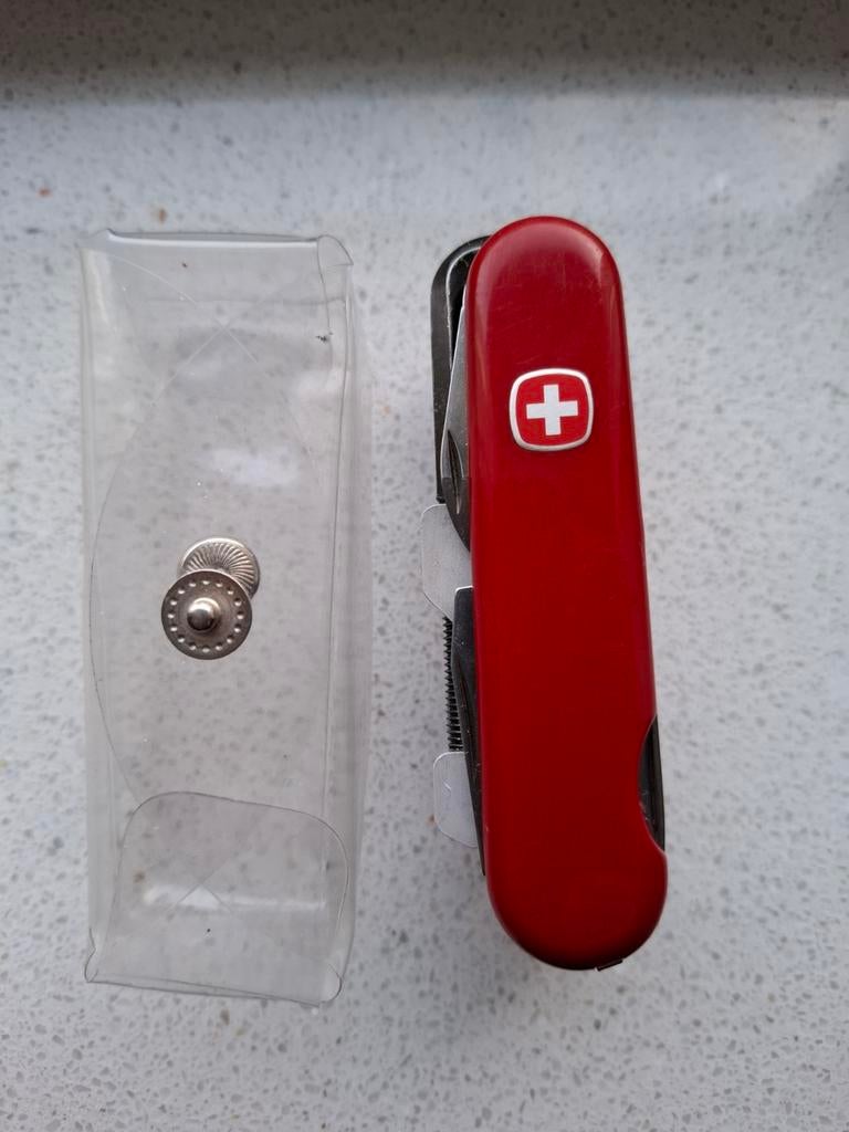 Wenger bikers tool mes zakmes Victorinox, Caravans en Kamperen, Kampeergereedschap, Ophalen of Verzenden, Zo goed als nieuw