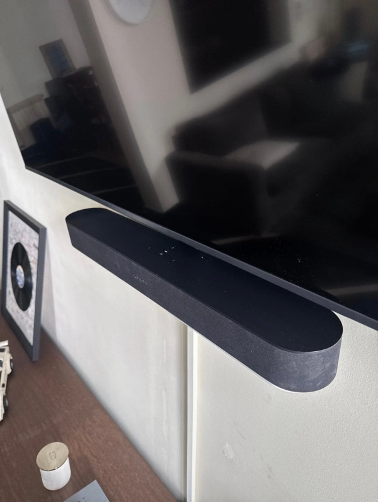 Sonos Beam inclusief muurbeugel, Ophalen of Verzenden, Zo goed als nieuw