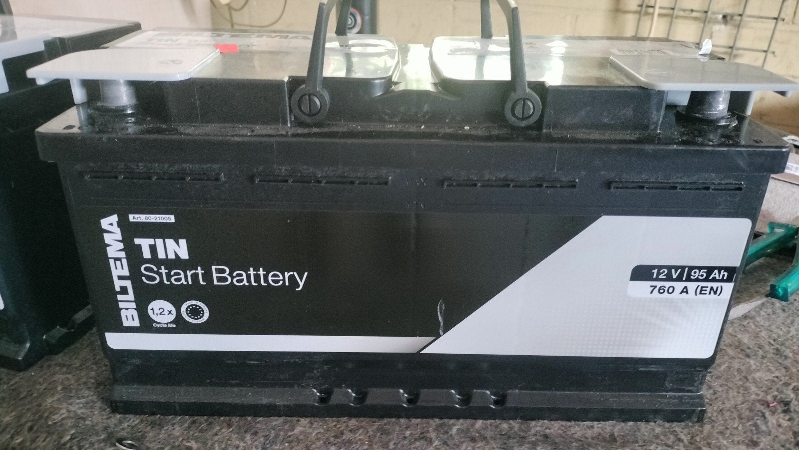 Start accu 12 volt 95 Amp. l  370 mm, B 175 mm H 195 mm, Auto-onderdelen, Ophalen, Nieuw
