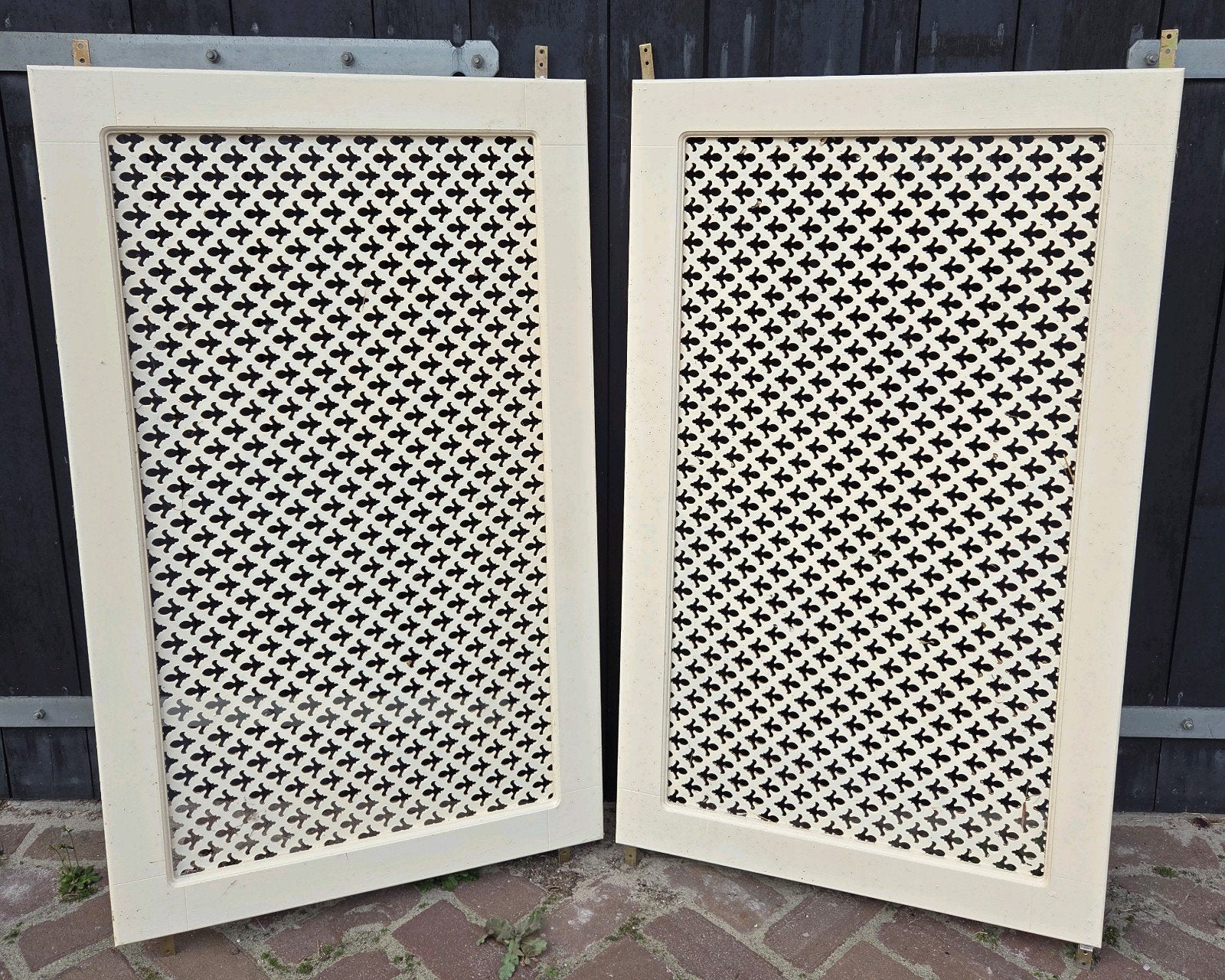 radiatorpanelen wit voor radiatorombouw, Doe-het-zelf en Verbouw, Platen en Panelen, Ophalen, Gebruikt