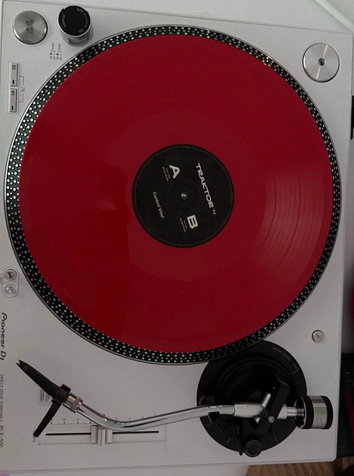 Pioneer PLX-500W (2x) met Ortofon Concorde MKII Twin Mix, Audio, Tv en Foto, Platenspelers, Pitch-regelaar, Ophalen of Verzenden