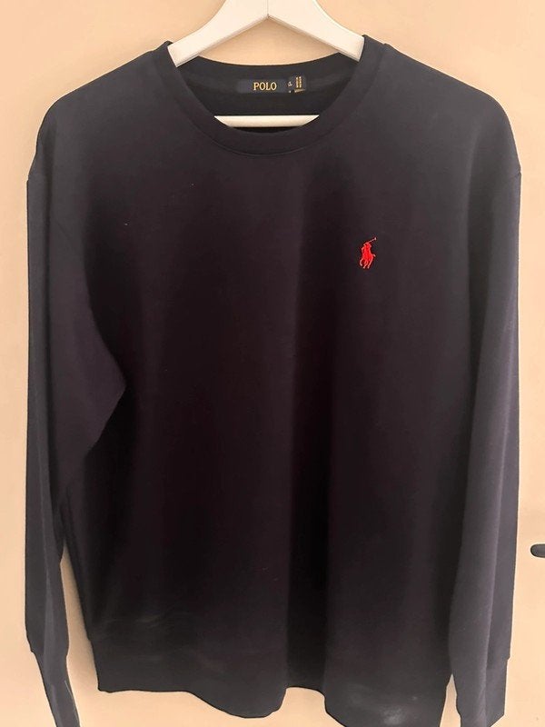 Ralph Lauren sweater | Maat XL | Donkerblauw | Nieuw, Blauw, Maat 46/48 (XL) of groter, Ophalen of Verzenden, Zo goed als nieuw
