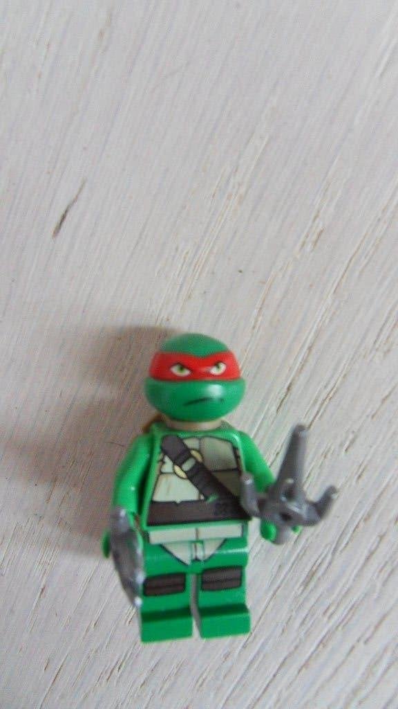 Lego : Ninja Mutant Turtle Raphael met saidolken, Overige thema's, Lego, Ophalen of Verzenden, Zo goed als nieuw