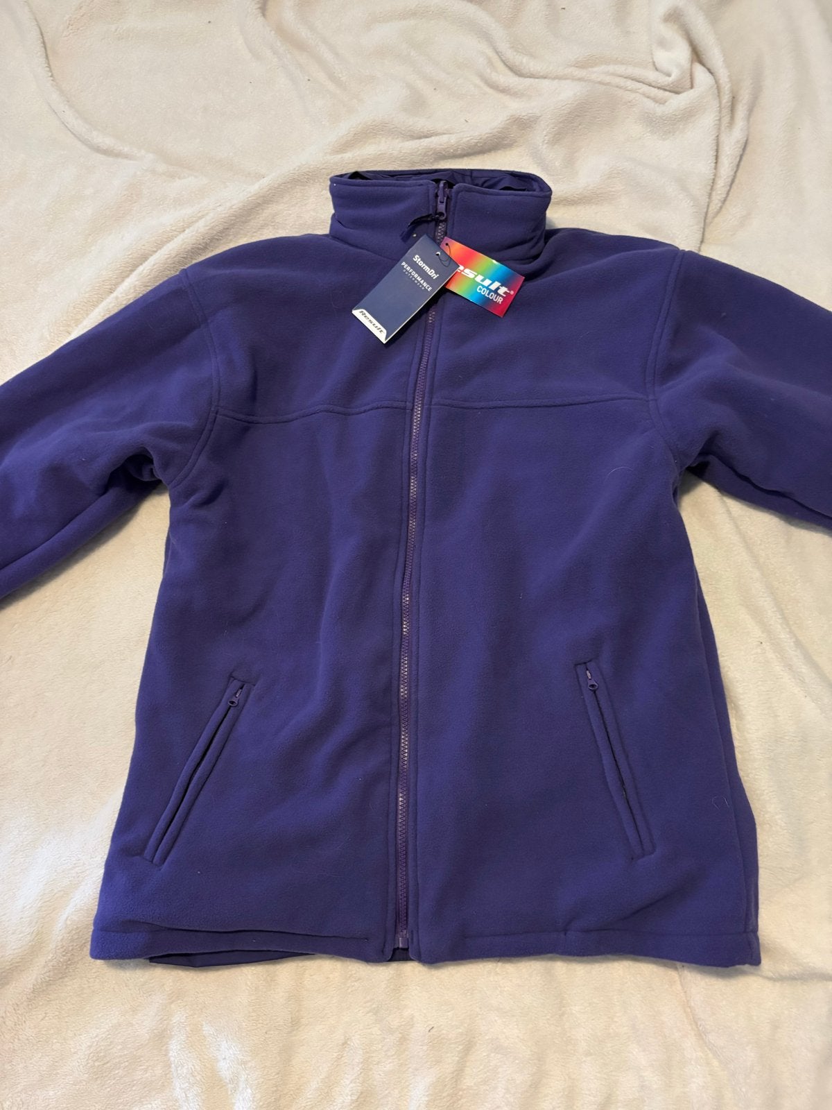 Result R160X Omkeerbare StormDri Fleece Jas Maat S Paars, Ophalen of Verzenden, Nieuw, Maat 36 (S), Paars