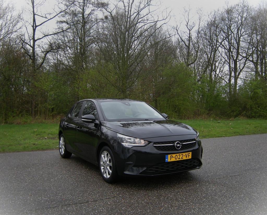 Opel Corsa 1.2 Edition 5 Drs . Apple Carplay . Airco . LMV ., Stof, 1199 cc, Zwart, Origineel Nederlands