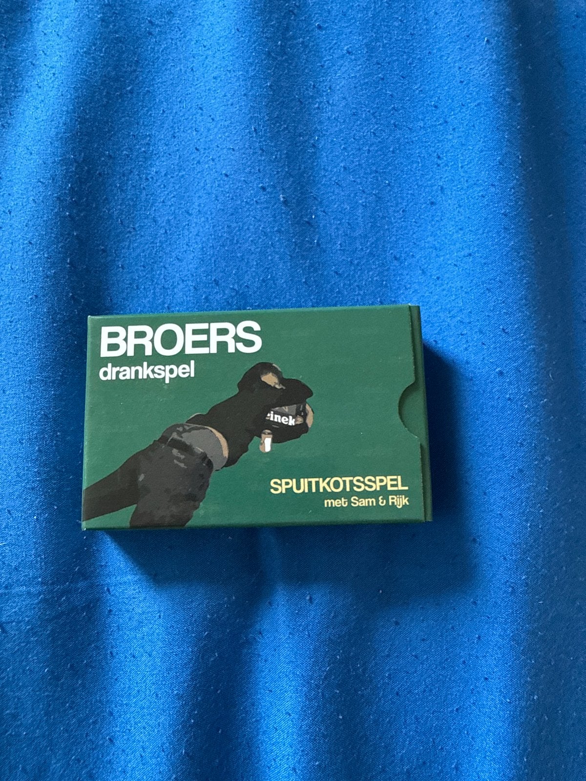Broers Drankspel ongebruikt, Vijf spelers of meer, Ophalen of Verzenden, Nieuw