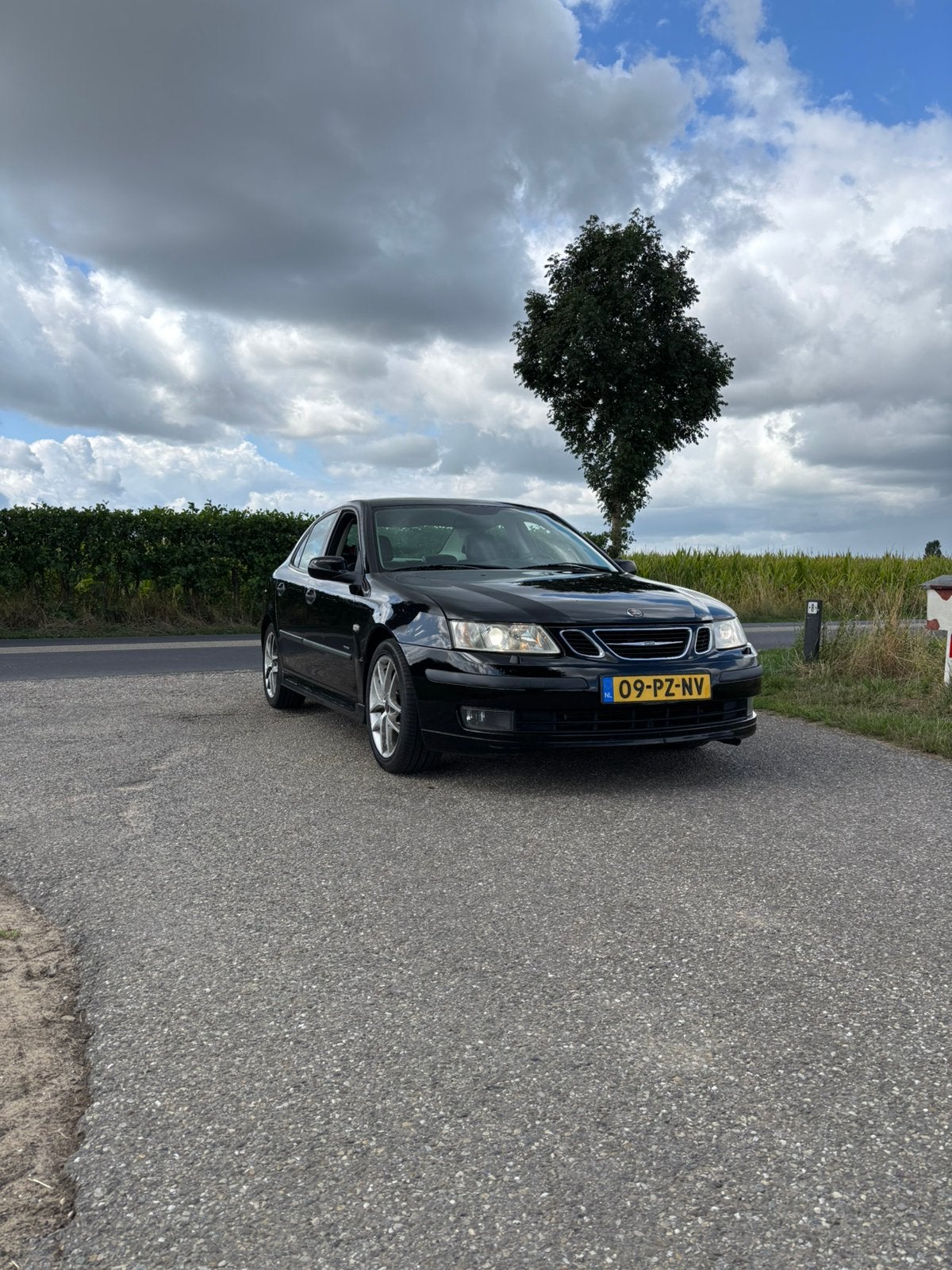 Saab 9-3 1.8 T Sport Sedan AUT 2005 Zwart, Auto's, 1998 cc, 4 cilinders, Electronic Stability Program (ESP), Zwart