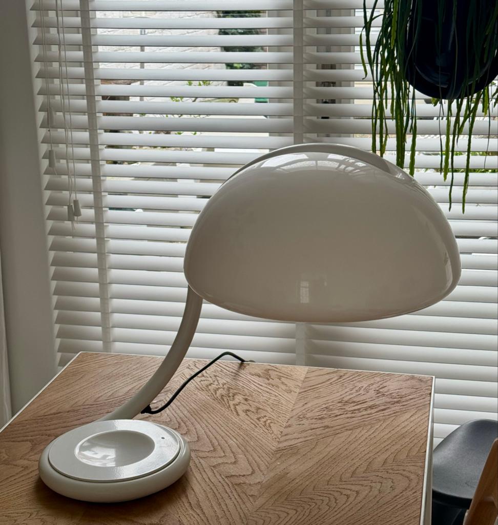 Martinelli Luce Tafellamp - Italiaans Design Vintage Retro, Ophalen, Gebruikt, Kunststof, 50 tot 75 cm