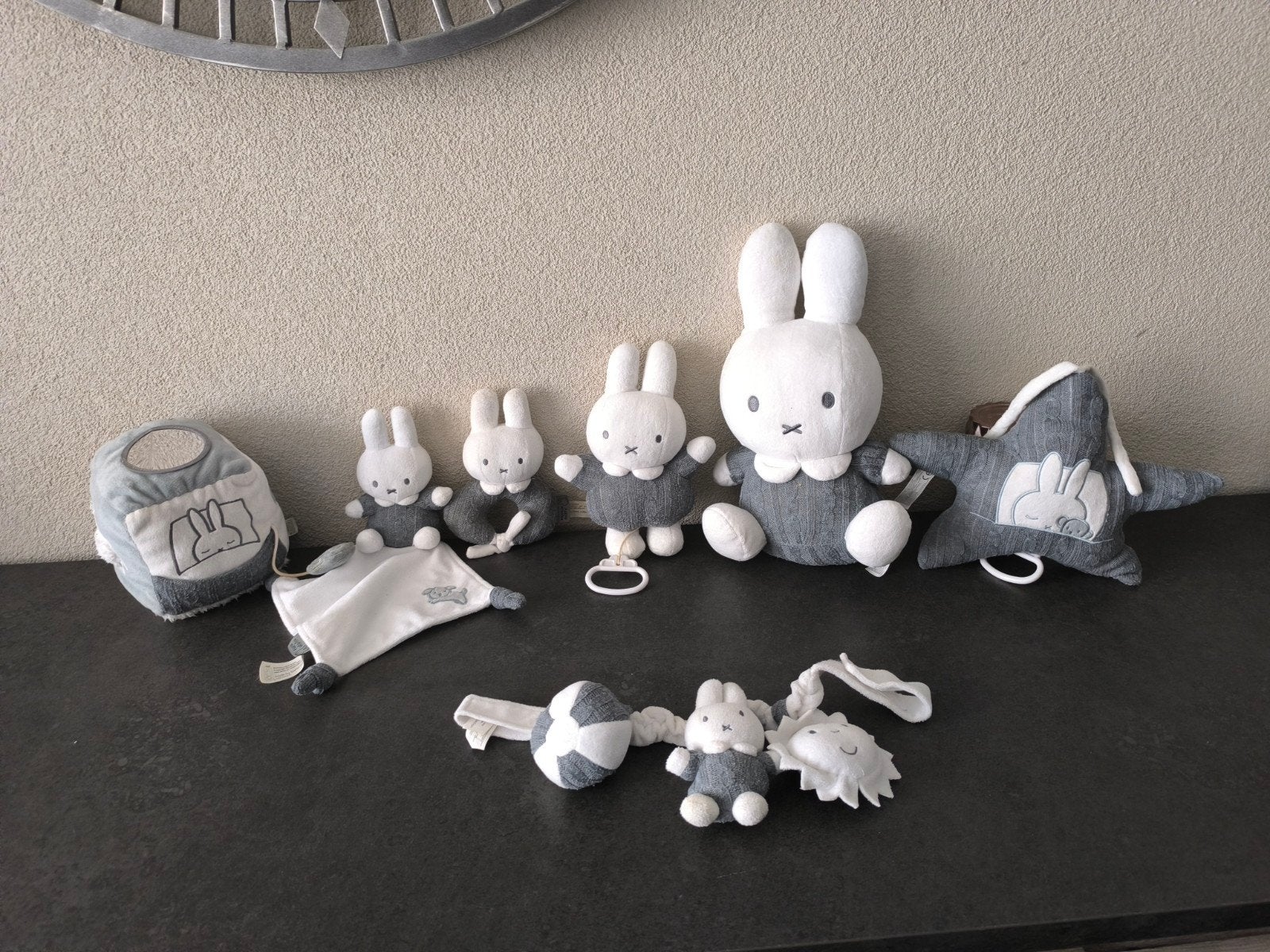 Miffy Nijntje baby speelgoed set, Ophalen of Verzenden, Zo goed als nieuw, Overige typen
