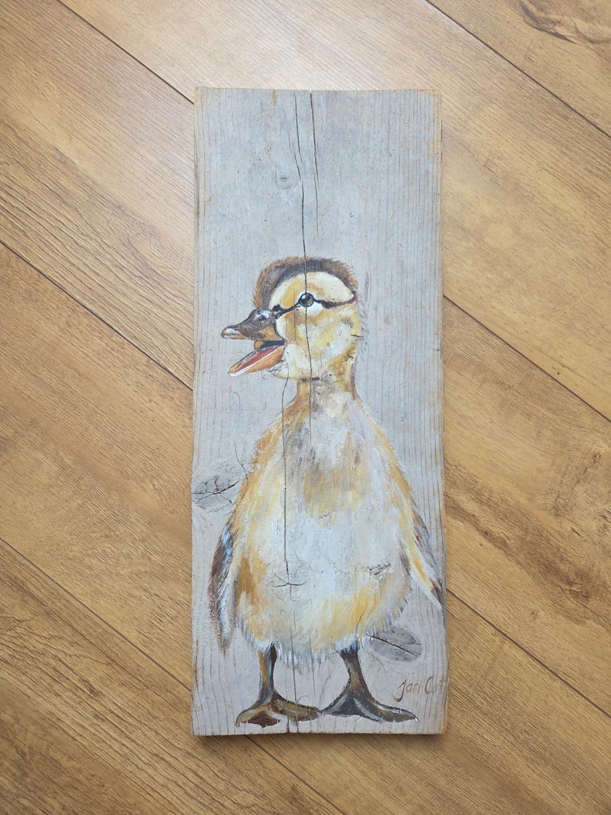Decoratie plank eend, Antiek en Kunst, Ophalen