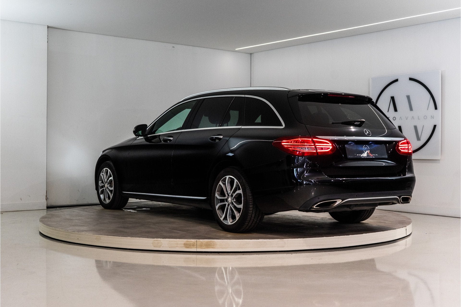 Mercedes-Benz C-Klasse Estate 350 e Lease Edition 279PK | NL, Auto's, Automaat, Achterwielaandrijving, Gebruikt, Zwart