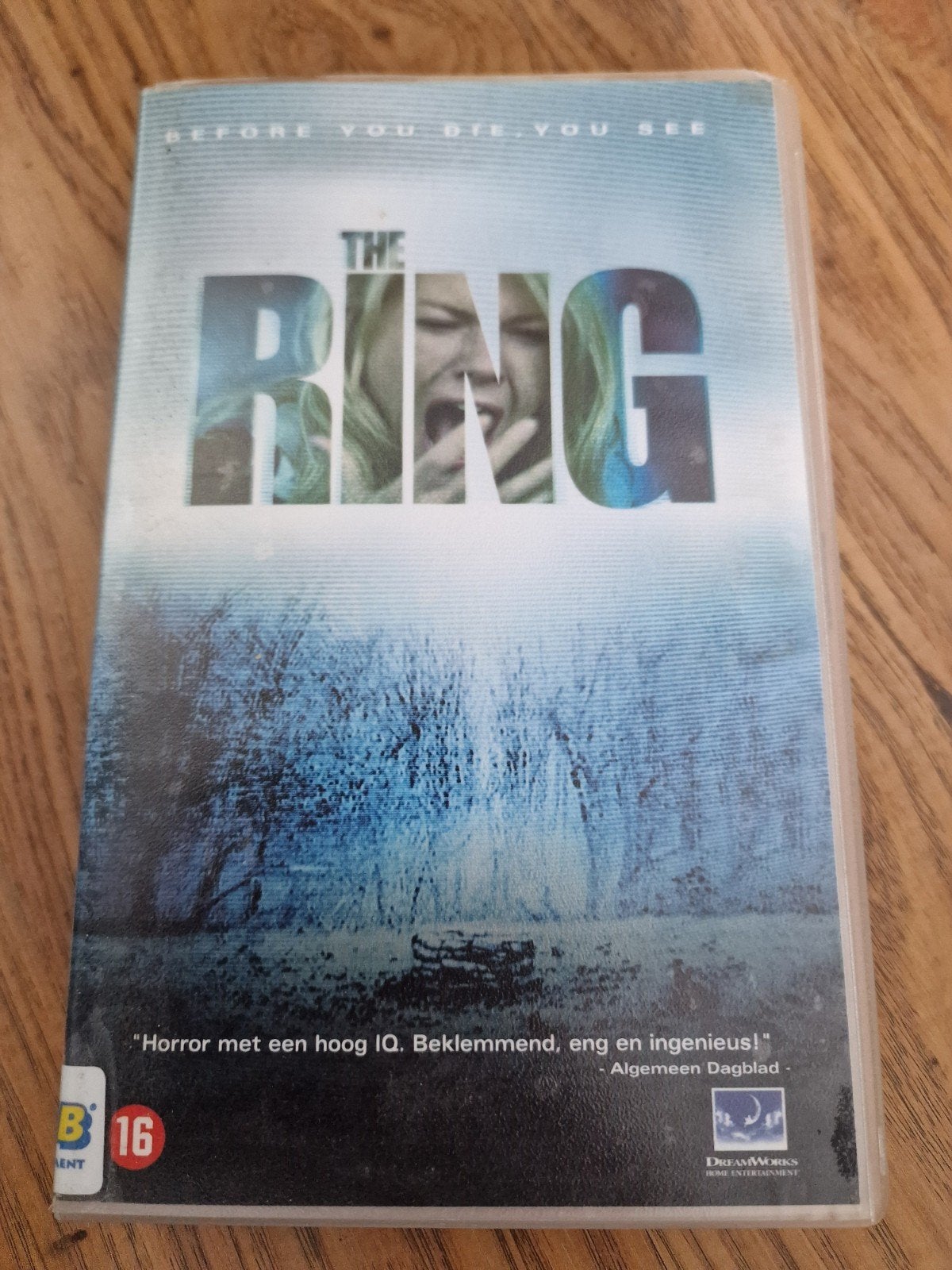 The Ring (2002) - Spannende Horrorfilm op VHS, Vanaf 16 jaar, Ophalen of Verzenden, Gebruikt, Engels