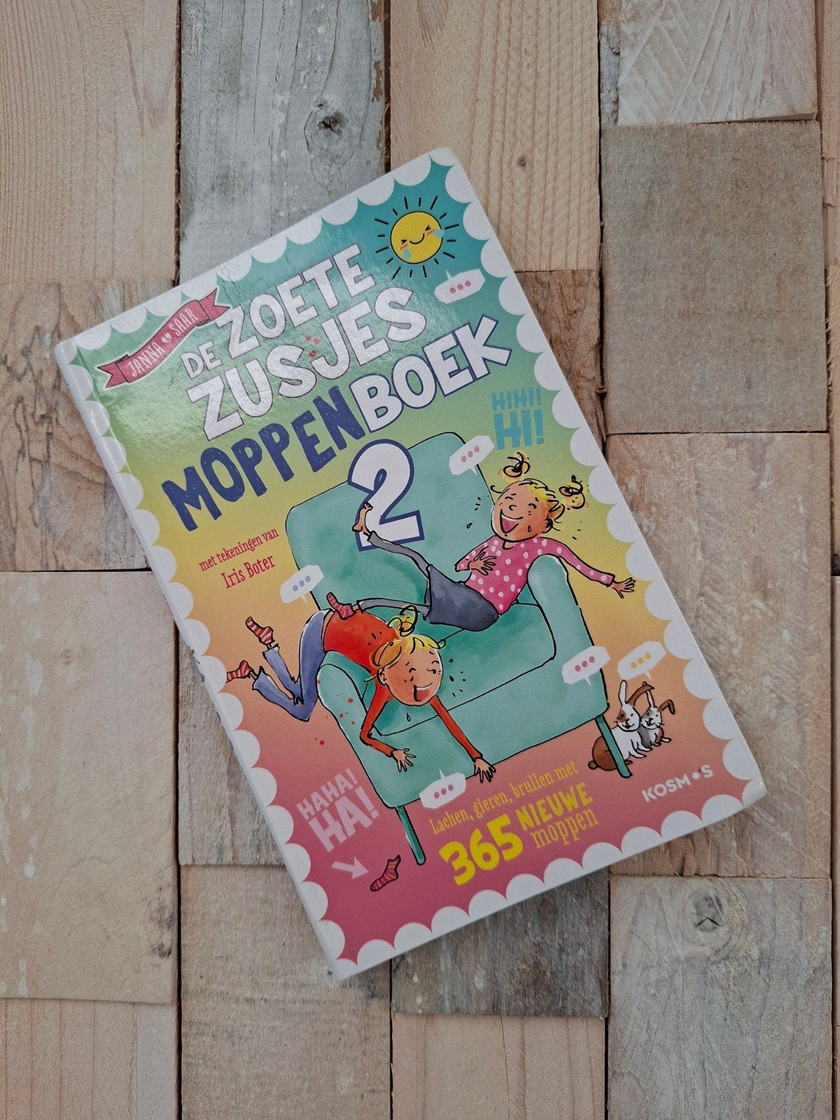 Hanneke de Zoete - De Zoete Zusjes moppenboek 2, Gelezen, Fictie algemeen, Ophalen of Verzenden, Hanneke de Zoete