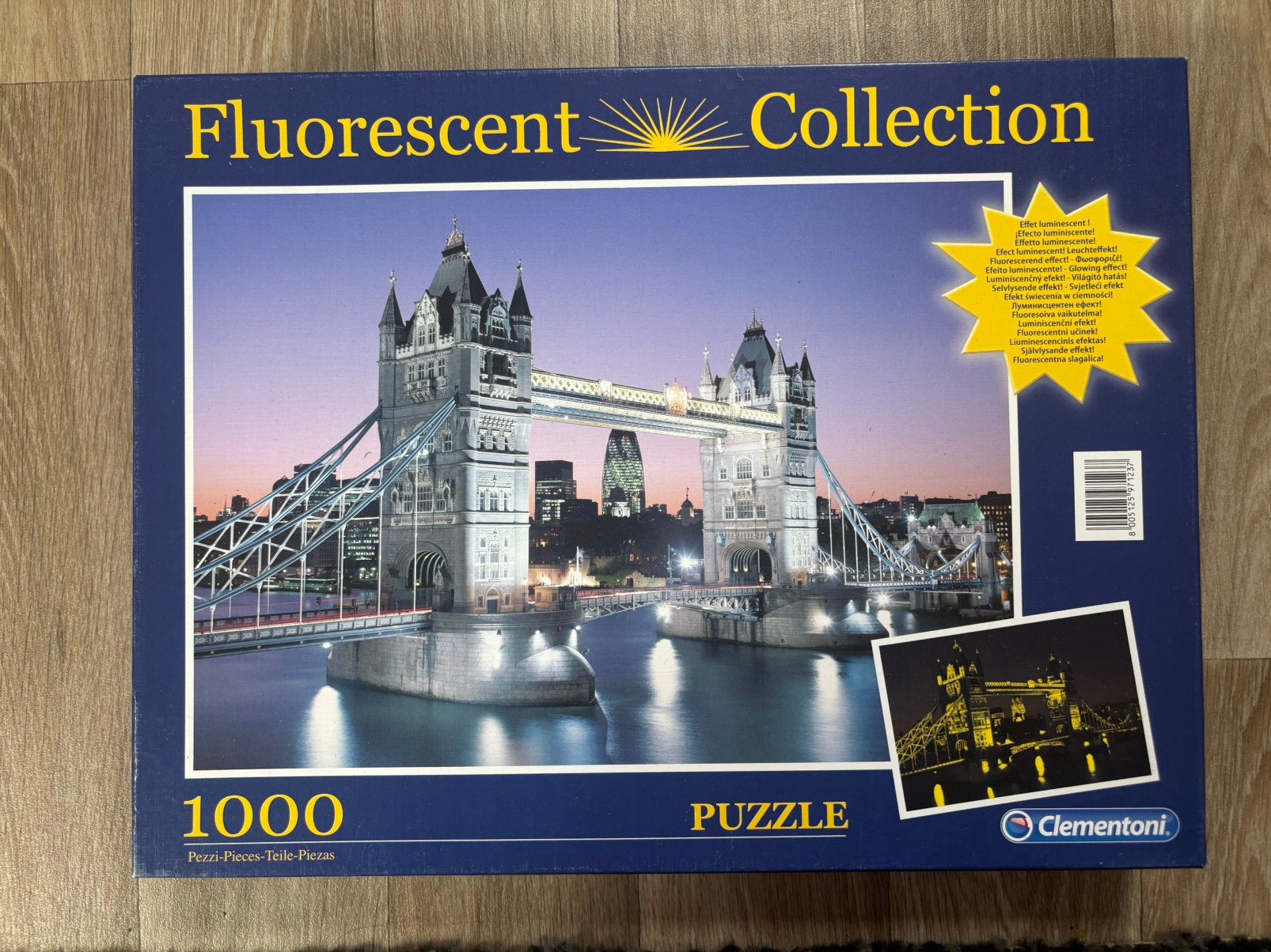 Legpuzzel Clementoni 1000 stukjes, Ophalen of Verzenden, 500 t/m 1500 stukjes, Zo goed als nieuw, Legpuzzel