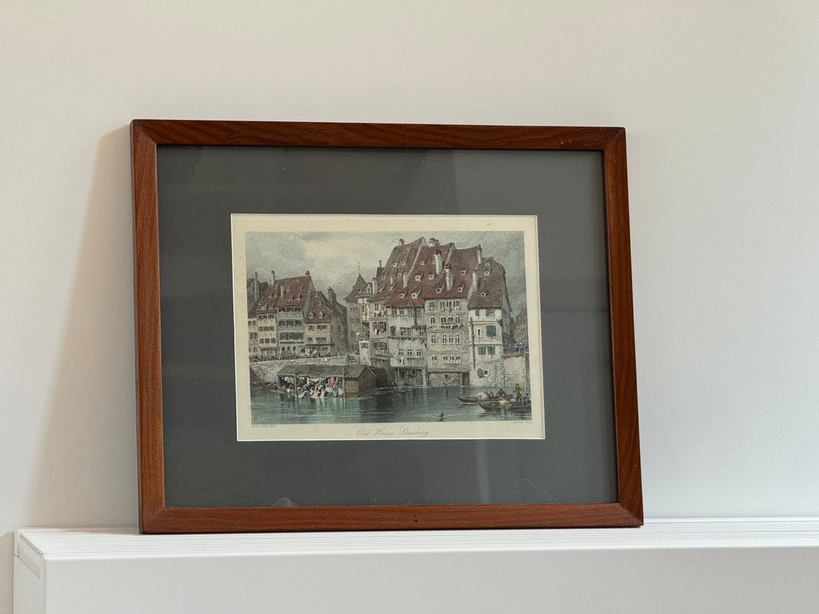 Nr: 3 Ingelijste ets van Straatsburg, Ophalen