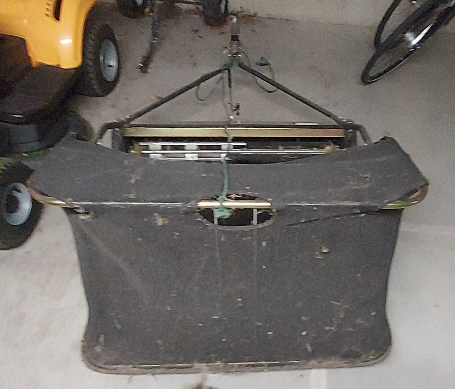 bladveger voor achter b.v. zitmaaier veegbreedte ca 90/95 cm