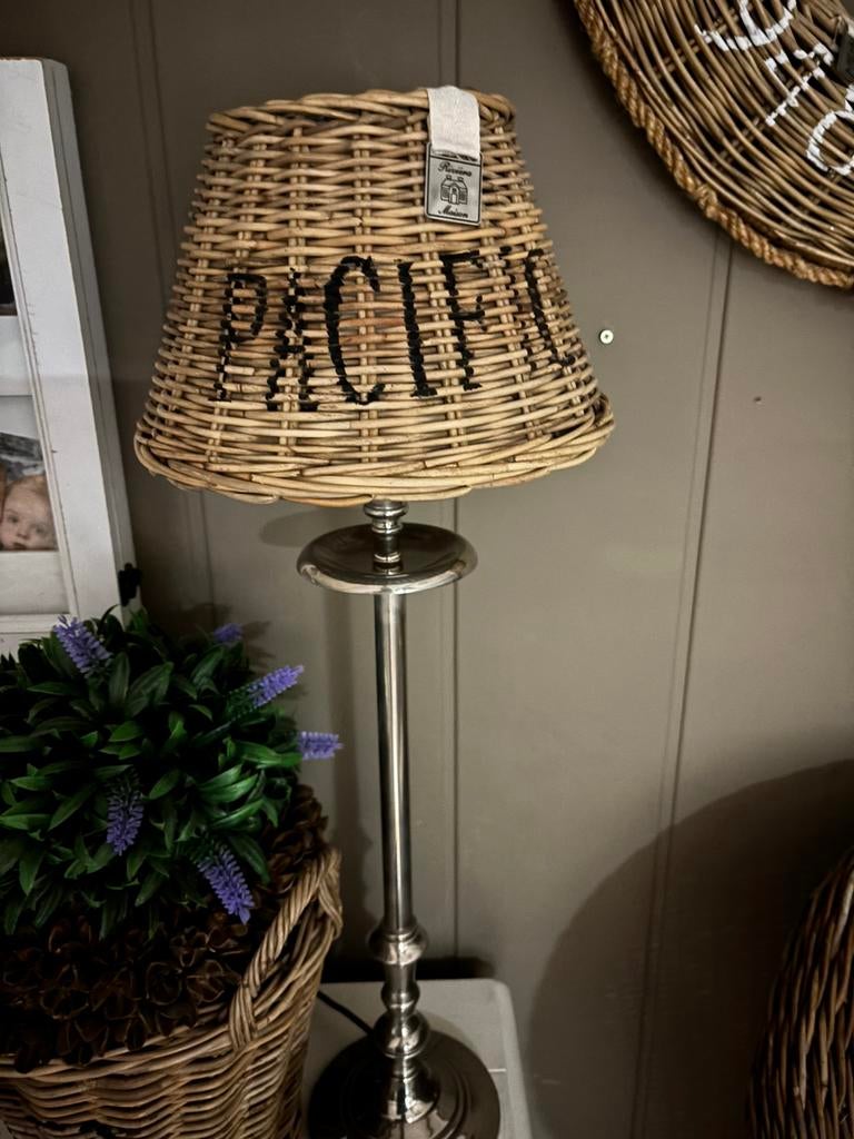 Riviera maison tafellamp hotel, Ophalen of Verzenden, Zo goed als nieuw, Minder dan 50 cm