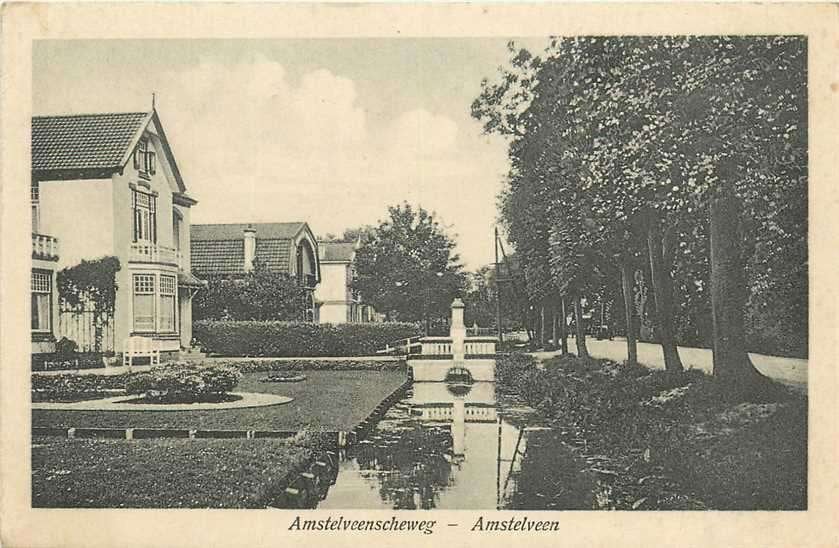 300-010-041 Amstelveen Amstelveenscheweg, Verzenden, Voor 1920, Noord-Holland
