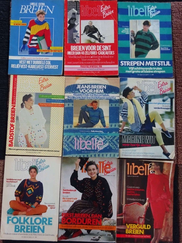 Libelle -Extra Breien"", Ophalen of Verzenden, Zo goed als nieuw, Breien, Patroon of Boek