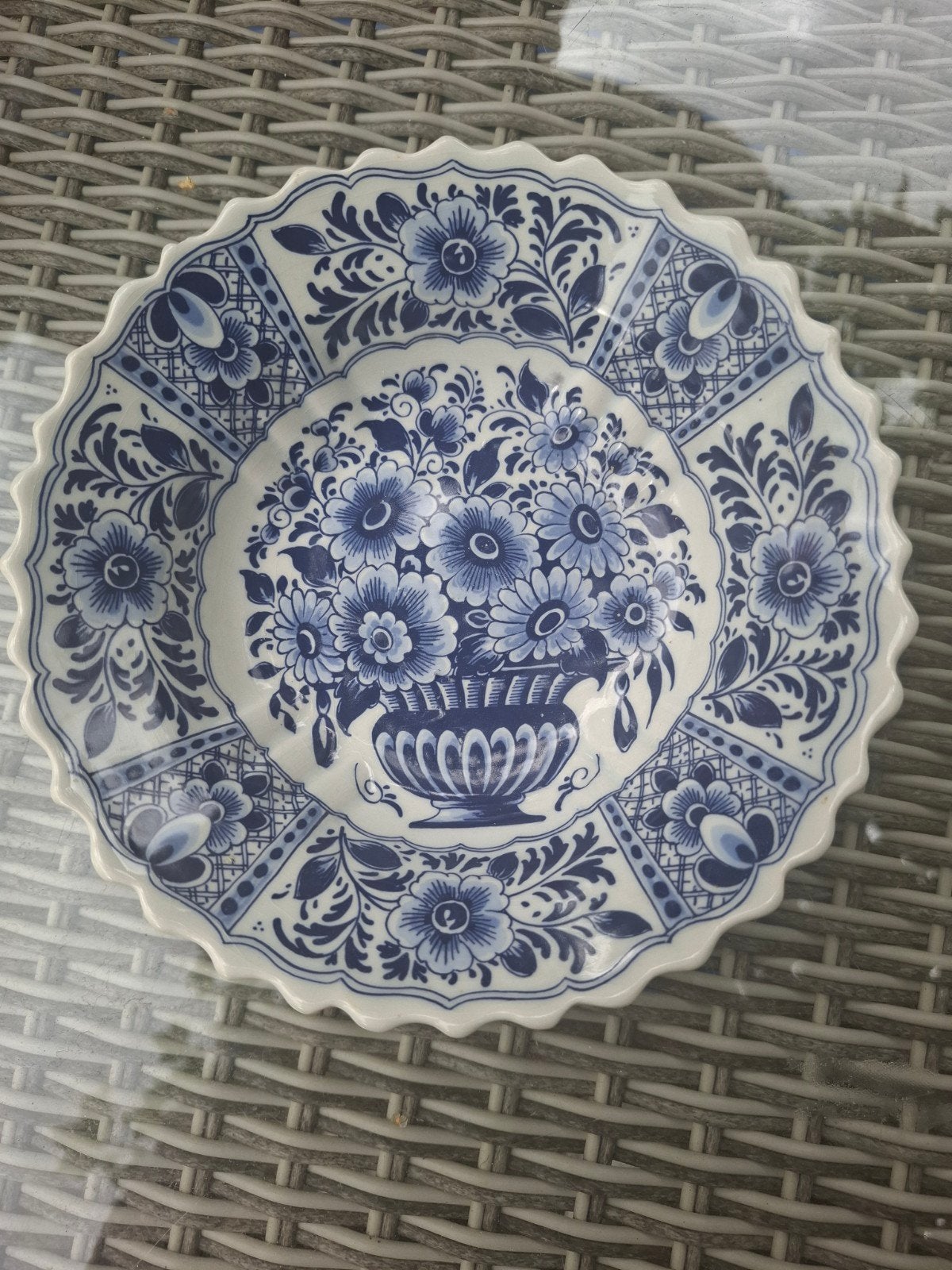 Delfts Blauw schaaltje - 't Delftsche Huys - MERKX, Antiek en Kunst, Ophalen of Verzenden
