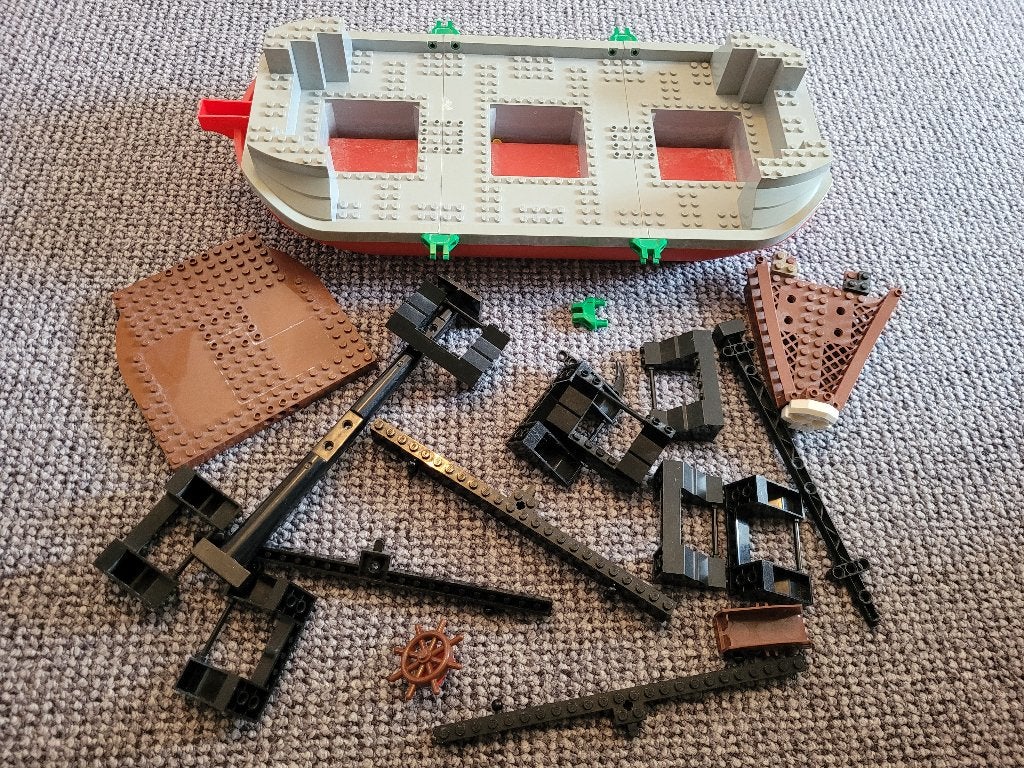 Partij M21=Lego piraten schip + onderdelen, Kinderen en Baby's, Speelgoed | Duplo en Lego, Lego, Lego, Gebruikt, Lego