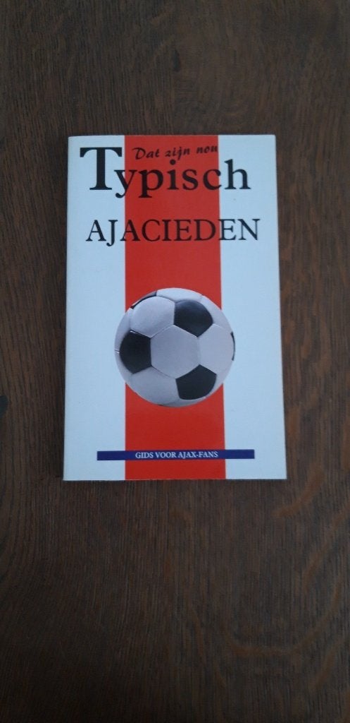 Boekje Ajax, Verzenden, Zo goed als nieuw, Ajax, Boek of Tijdschrift