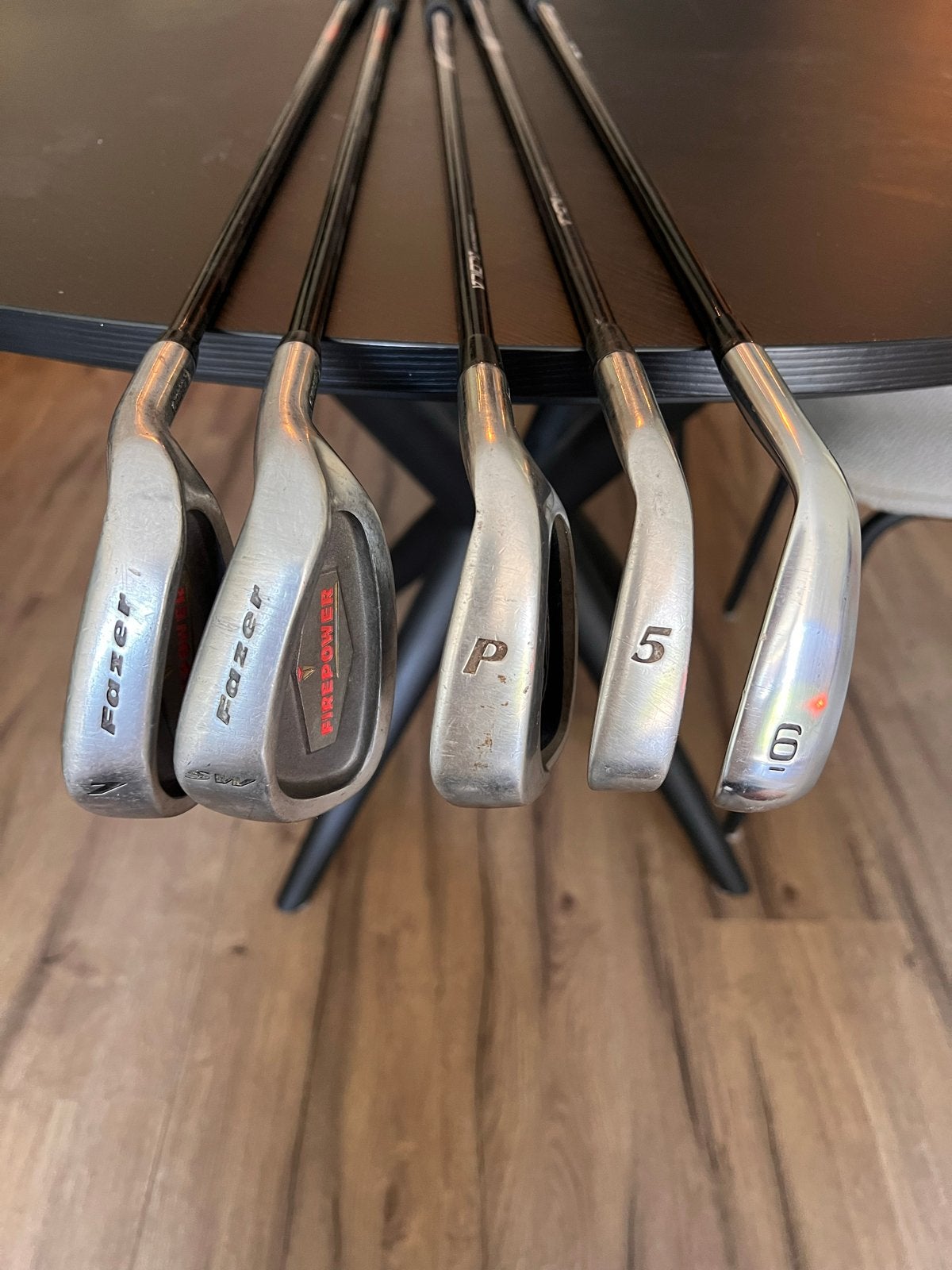 Diverse golfclubs: Fazer, Power-Bilt, Mizuno - Gebruikt, Ophalen of Verzenden, Gebruikt, Set, Mizuno