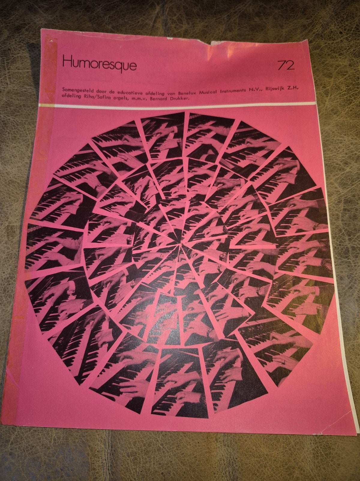 Humoresque nr. 72 voor piano/keyboard/accordeon, Gebruikt, Klassiek, Ophalen of Verzenden, Piano