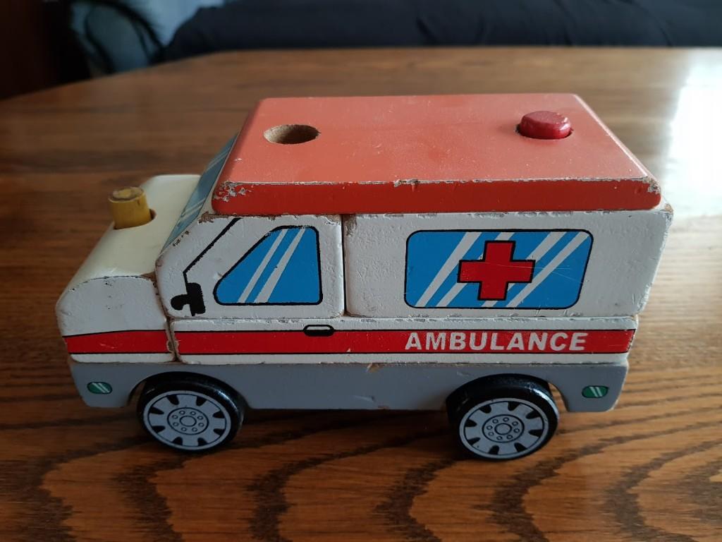 Houten ambulance, Ophalen of Verzenden, Gebruikt, Overige typen