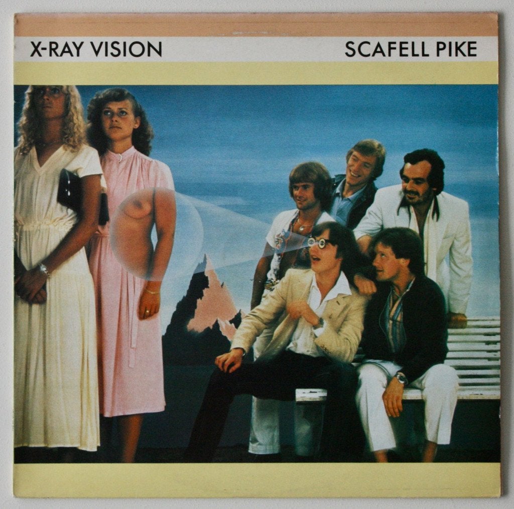 Scafell Pike - X-ray vision (NL 1978), LP, Pop, Ophalen of Verzenden, Zo goed als nieuw